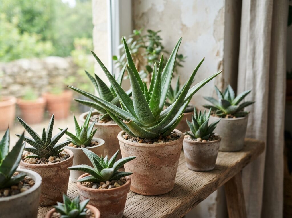 Pflanzen ähnlich wie Aloe Vera