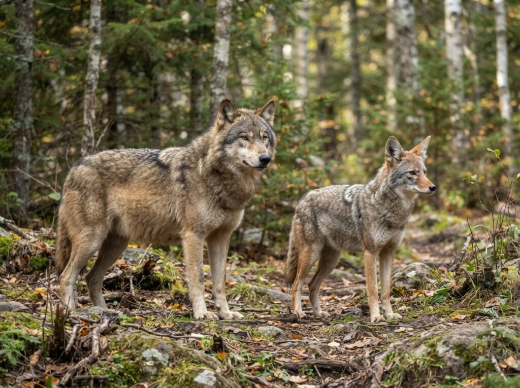 Tiere ähnlich wie Wolf